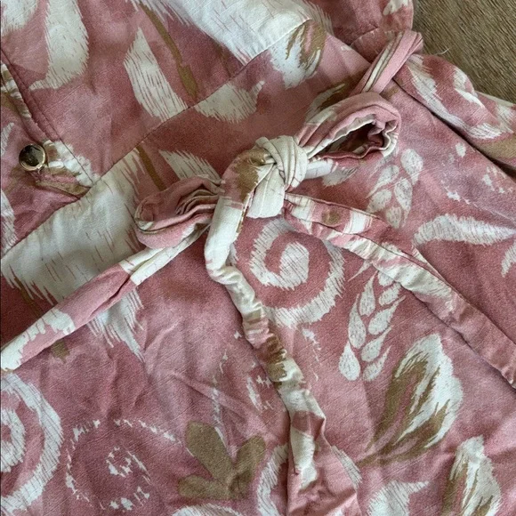 Pink Patterned Maxi Dress - Picture 4 of 6